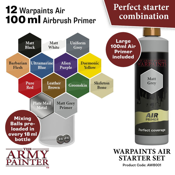 Army Painter WARPAINTS AIR STARTER SET - Tistaminis