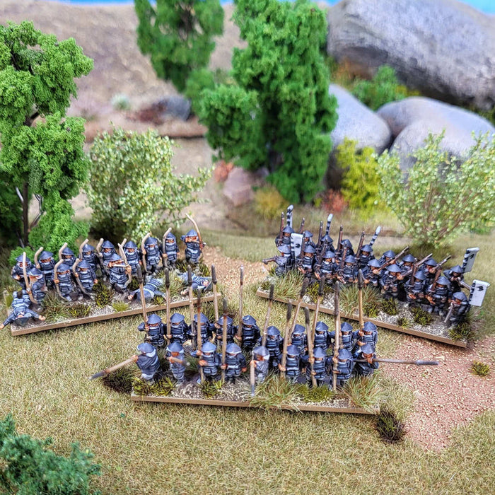 Wargames Atlantic Grand Battle Scale - Ashigaru 10mm