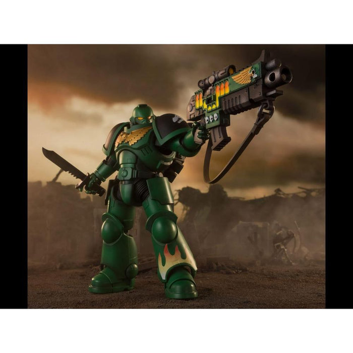 Warhammer Bandai Intercessor Figure - Salamanders New - Tistaminis