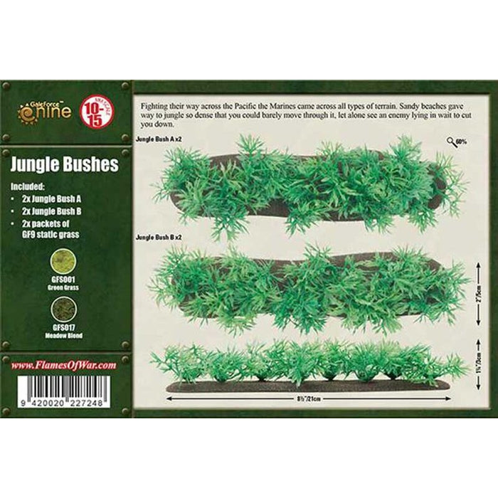 NAM Features: Jungle Bushes (x4) Pre-Order - Tistaminis