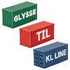 Team Yankee Modern: 20ft Shipping Containers (x3) Sep-16 Pre-Order - Tistaminis