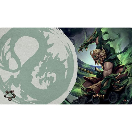 Legend of the Five Rings: Master of The High House of Light Playmat - Tistaminis