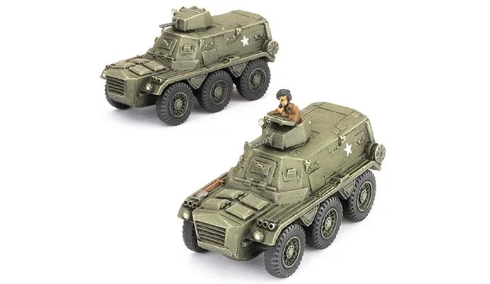 Flames of War Saladin Armoured Car (x3)