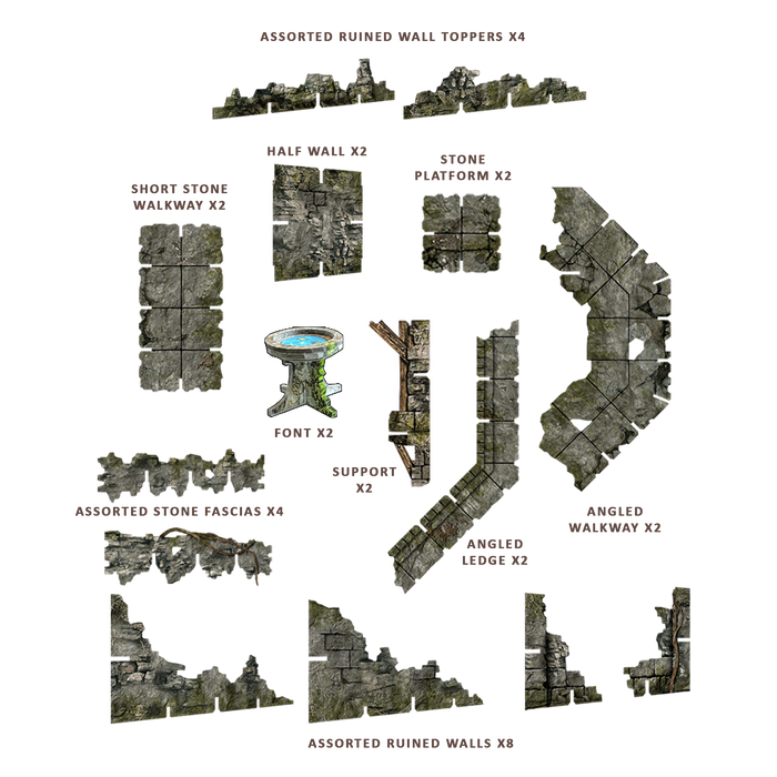 Battle Systems - Maladum Dungeon Ruined Tower