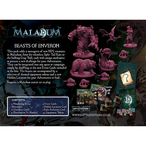 Battle Systems - Maladum Beasts of Enveron Expansion