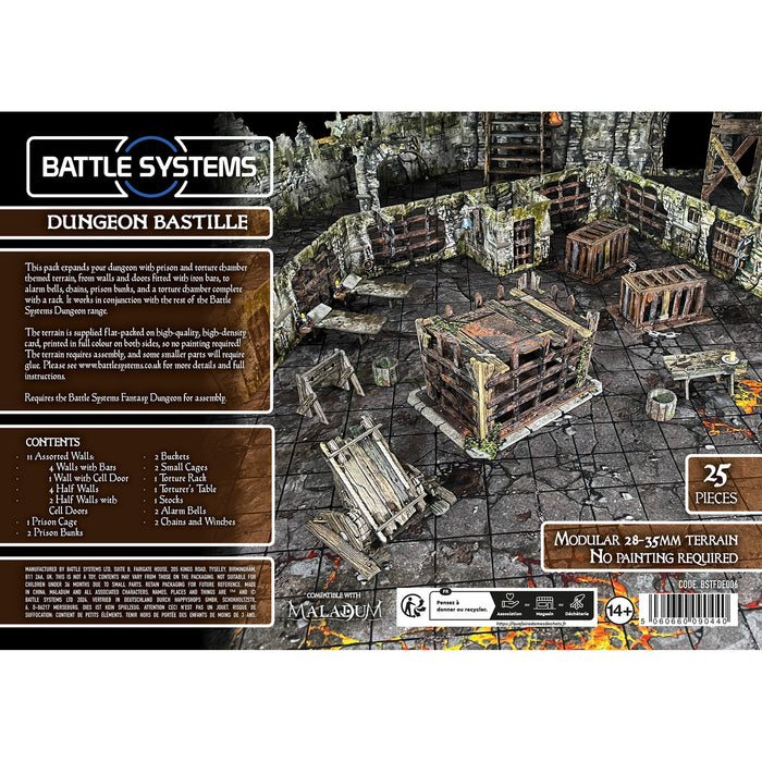 Battle Systems - Maladum Dungeon Bastille