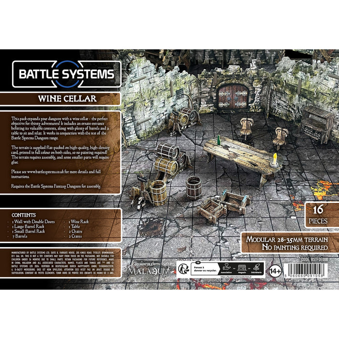 Battle Systems - Maladum Wine Cellar