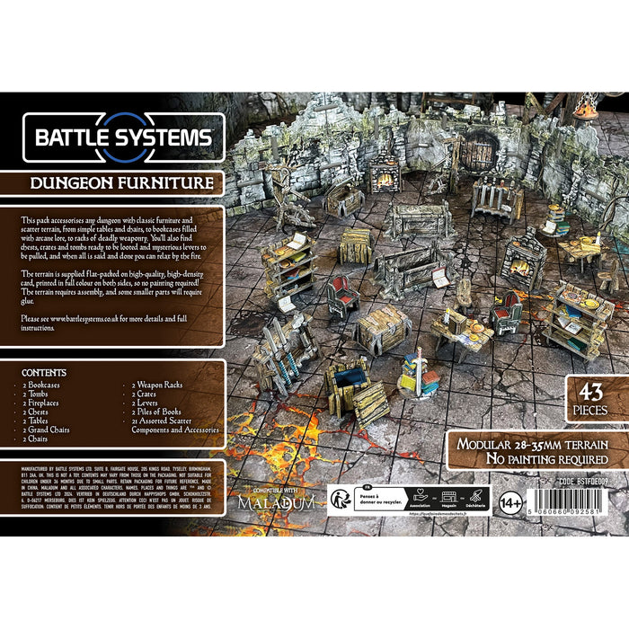 Battle Systems - Maladum Dungeon Furniture