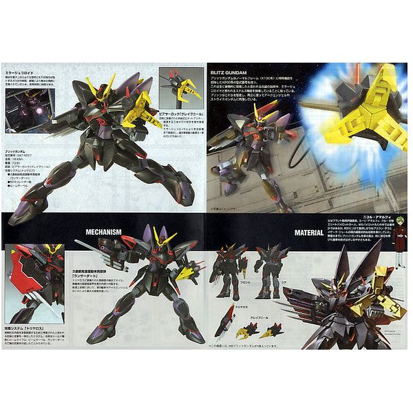 Bandai Gundam HG 1/144 R04 Blitz Gundam New