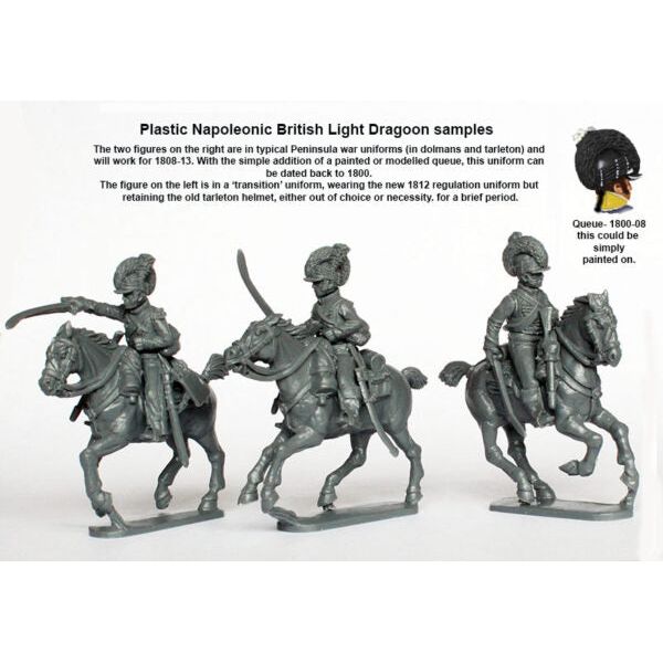 Perry Miniatures Napoleonic British Light Dragoons 1808-1815 New