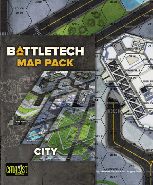 BATTLETECH MAPPACK CITY Q1 2025 PreOrder