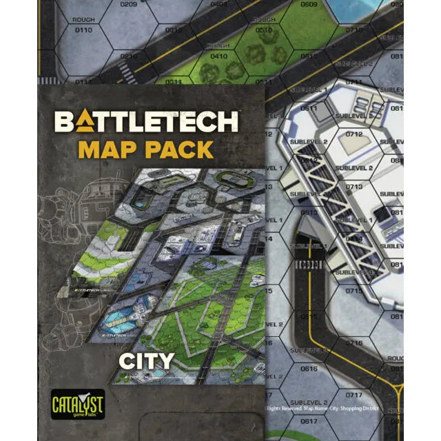 BATTLETECH MAPPACK CITY Q1 2025 Pre-Order