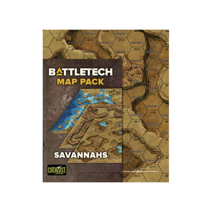 BATTLETECH MAPPACK SAVANNAH Q4 2024 Pre-Order