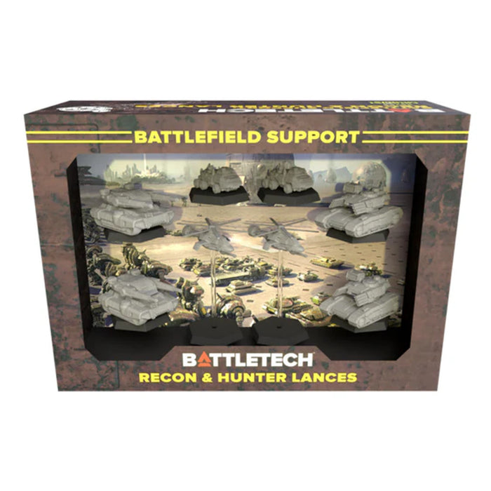 BATTLETECH BATTLEFIELD SUPPORT RECON & HUNTER LANCES FORCEPACK Q4 2024 Pre-Order