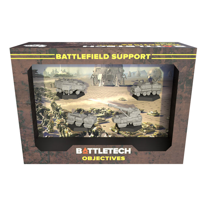 BATTLETECH BATTLEFIELD SUPPORT OBJECTIVES FORCEPACK Q1 2025 Pre-Order