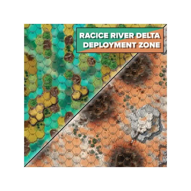 BattleTech: Battlemat: River Delta/Landg Zone