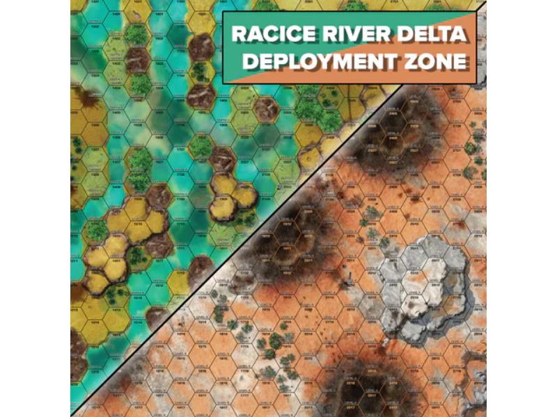 BattleTech: Battlemat: River Delta/Landg Zone