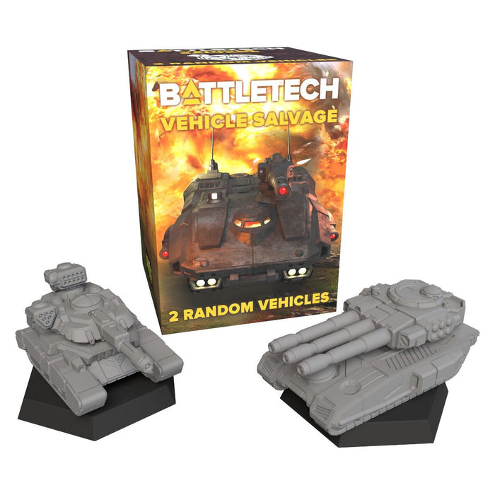 BATTLETECH SALVAGE BOX BATTLEFIELD SUPPORT Q4 2024 Pre-Order