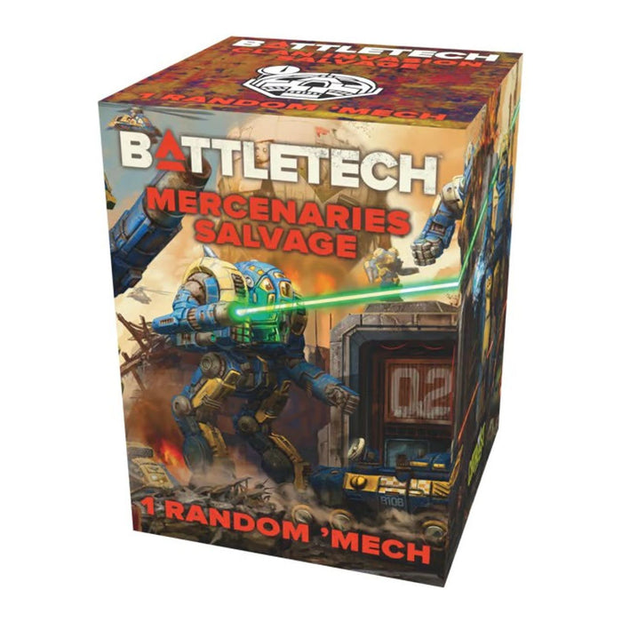 BATTLETECH SALVAGE BOX MERCENSARIES	Q4 2024 PreOrder