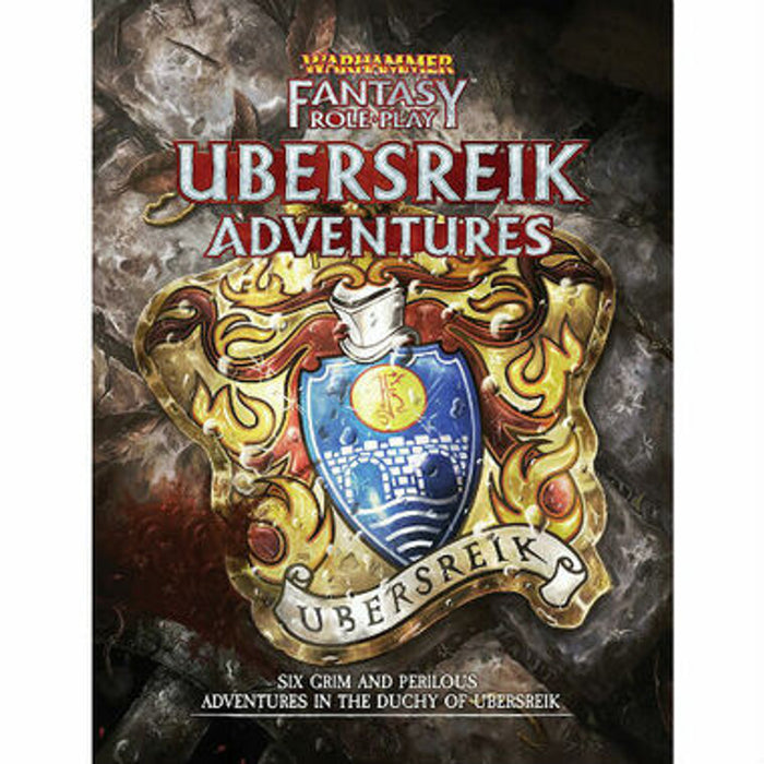 WARHAMMER FANTASY ROLEPLAY UBERSREIK ADVENTURES HC New - Tistaminis