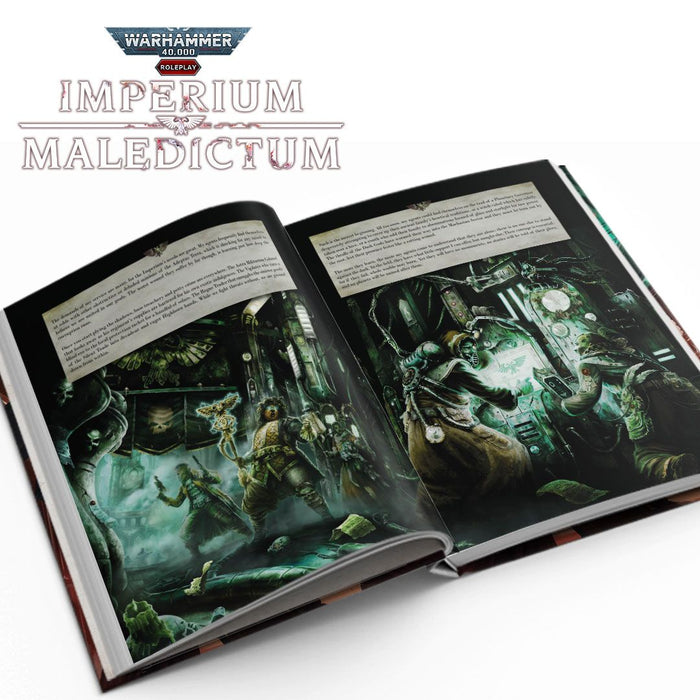 WARHAMMER 40K IMPERIUM MALEDICTUM CORE RULEBOOK Nov-23 Pre-Order - Tistaminis