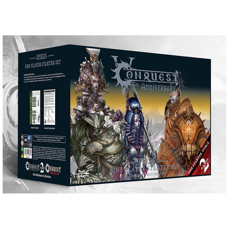 Conquest, Spires - Conquest 5th Anniversary Supercharged Starter Set (PBW6073) New - Tistaminis