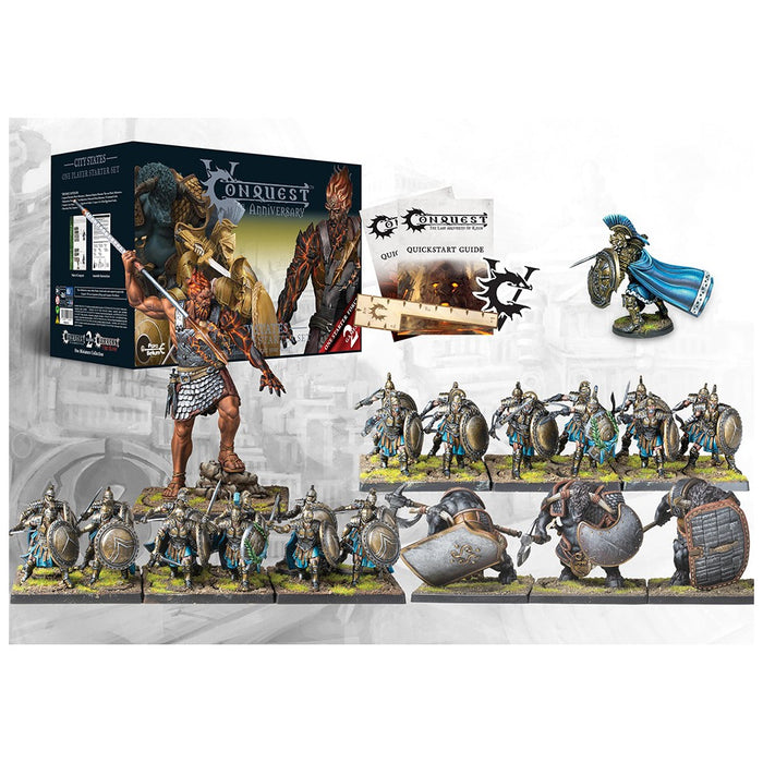 Conquest, City States - 5th Anniversary Supercharged Starter Set New - Tistaminis