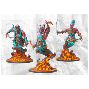 Conquest, Sorcerer Kings - Efreet Sword Dancers (PBSK302) New - Tistaminis