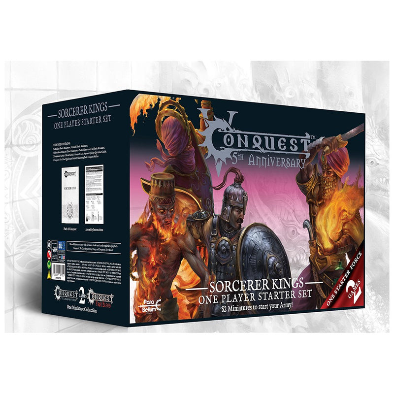 Conquest, Sorcerer Kings - Conquest 5th Anniversary Supercharged Starter Set (PBW6079) New - Tistaminis