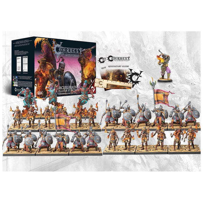 Conquest, Sorcerer Kings - Conquest 5th Anniversary Supercharged Starter Set (PBW6079) New - Tistaminis