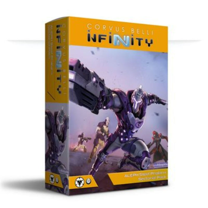 Infinity: ALEPH: Steel Phalanx Sectorial Pack (Repacked) New - Tistaminis