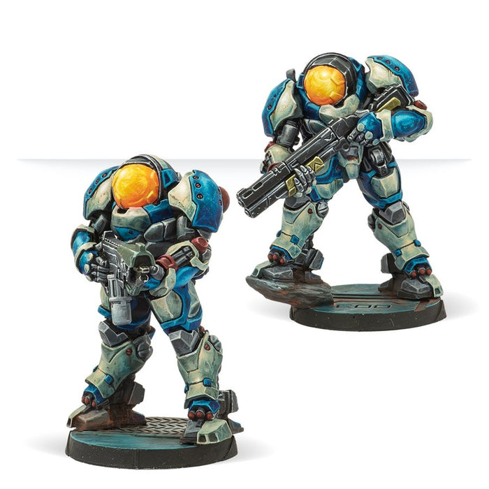 Infinity Combined Army: Patchers, Structural Response Team - Tistaminis