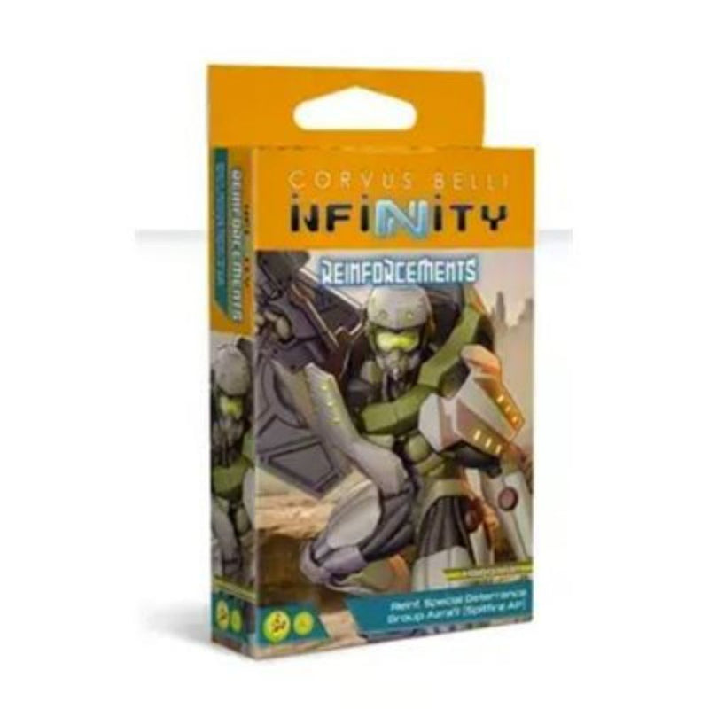 Infinity: Reinforcements: Haqqislam Special Deterrance Group Azra'il (Spitfire AP) Mar-29 Pre-Order - Tistaminis
