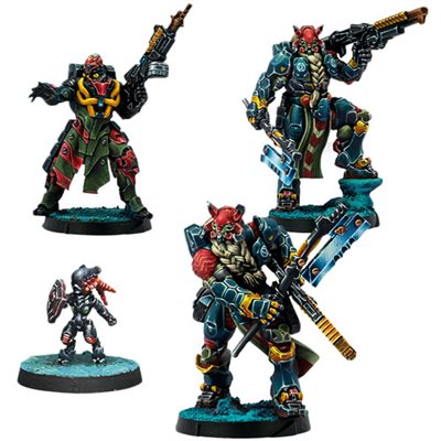 Infinity: Combined Army: Morat Fireteam Pack New - Tistaminis