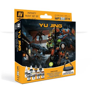 Model Color Set: Infinity Yu Jing Exclusive Miniature New - Tistaminis