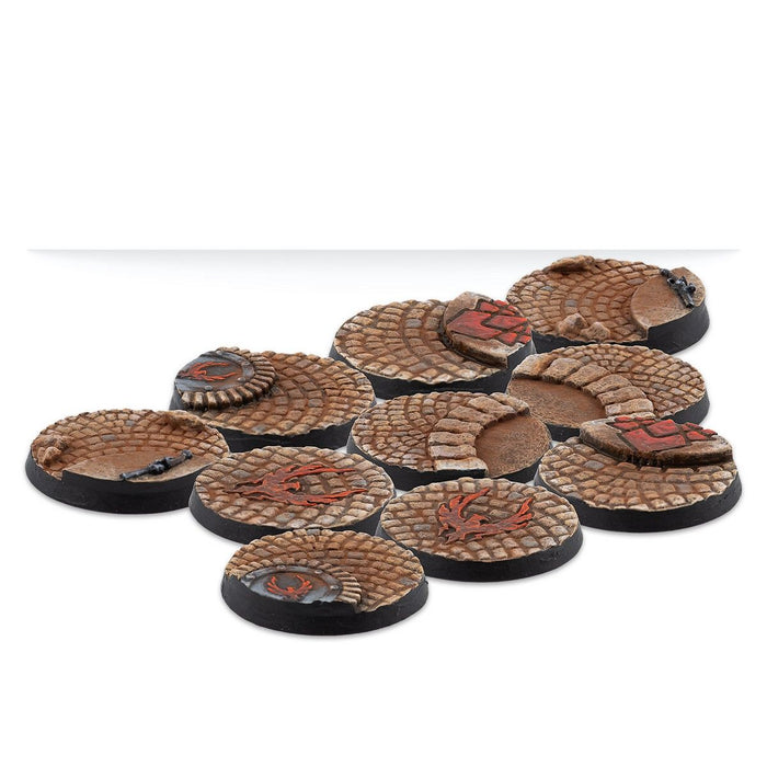 Warcrow: Bases: 30mm Hegemony Scenery Bases: Alpha Series