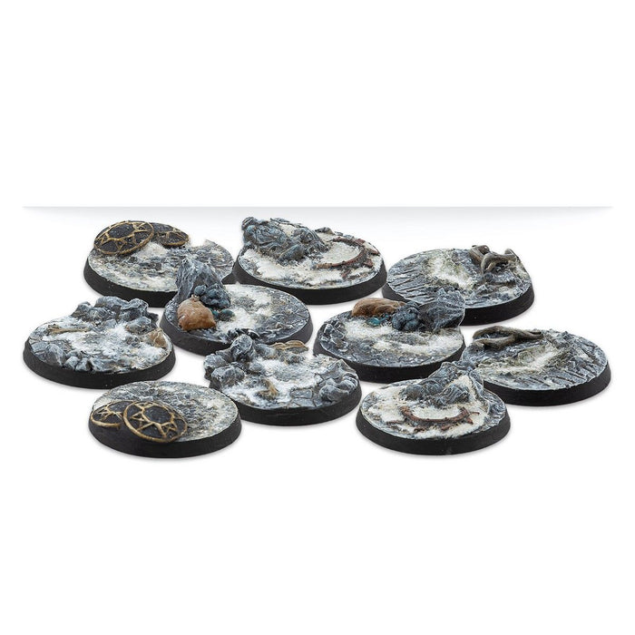 Warcrow: Bases: 30mm Northern Tribes Scenery Bases: Alpha Series