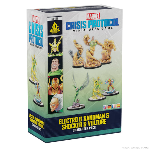 Marvel Crisis Protocol: Electro & Sandman & Shocker & Vulture May-17 Pre-Order - Tistaminis