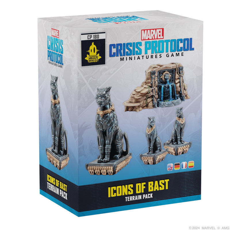 Marvel Crisis Protocol: Icons Of Bast Terrain Pack Feb-09 Pre-Order - Tistaminis