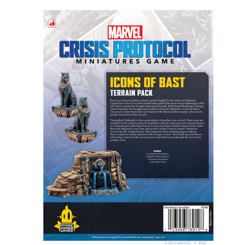 Marvel Crisis Protocol: Icons Of Bast Terrain Pack Feb-09 Pre-Order - Tistaminis