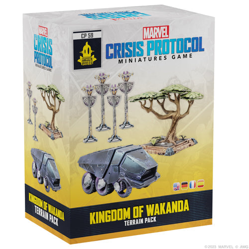 Marvel Crisis Protocol: Kingdom of Wakanda Terrain Pack Feb-09 Pre-Order - Tistaminis