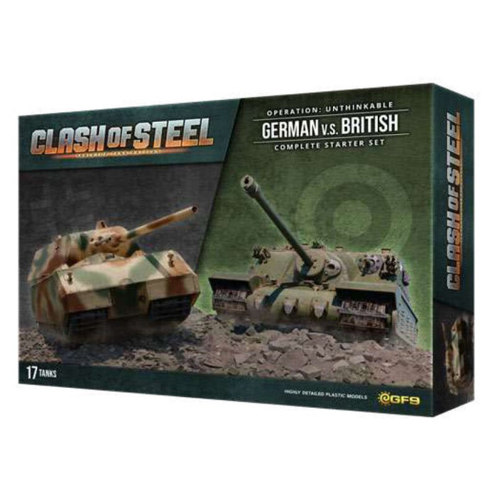 Clash of Steel Starter: German vs British May-11 Pre-Order - Tistaminis