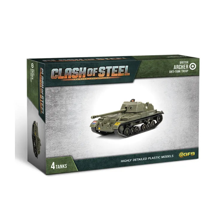 Clash of Steel Archer Anti-Tank Troop (x4 Plastic) May-25 Pre-Order - Tistaminis