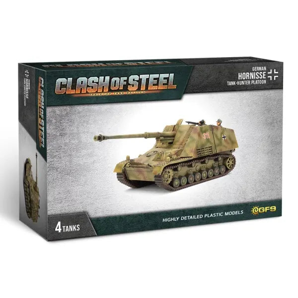 Clash of Steel Hornisse Tank-hunter Platoon (x4 Plastic) May-18 Pre-Order - Tistaminis