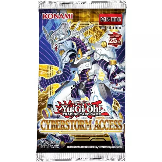 YUGIOH CYBERSTORM ACCESS BOOSTER BOX PACK (x1) New - Tistaminis