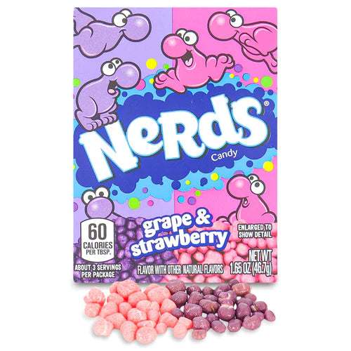 Nerds Candy Grape & Strawberry (46.7g) - Tistaminis