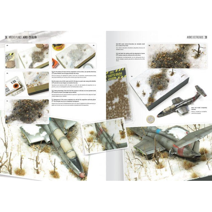 AK Interactive Wrecked Planes - Aviones Destrozados New - Tistaminis