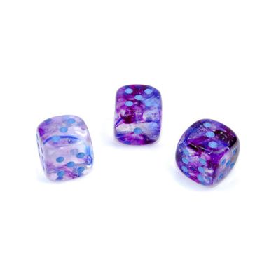 Chessex Nebula: 12D6 Nocturnal/Blue Luminary New - Tistaminis