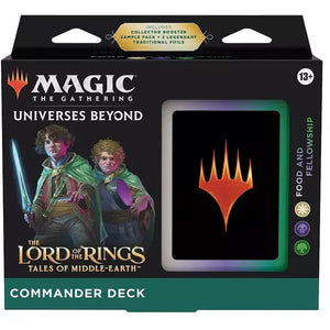 Magic the Gathering LORD OF THE RINGS COMMANDER - Food and Fellowship Jun-23 Pre-Order - Tistaminis