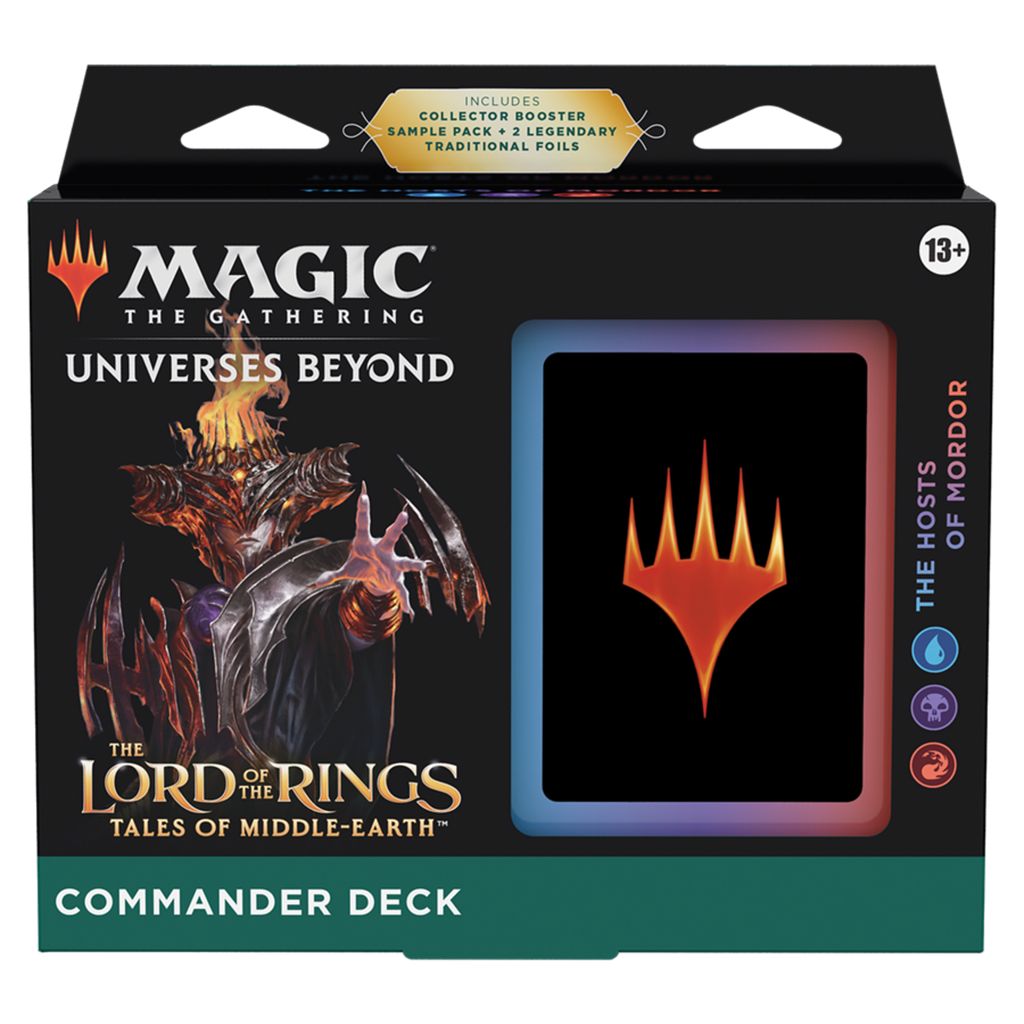 Magic the Gathering LORD OF THE RINGS COMMANDER - The Hosts of Mordor Jun-23 Pre-Order - Tistaminis